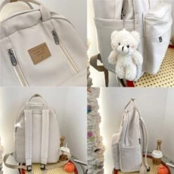 Kawaii Korea Style Canvas College Backpack – Limited Edition 14 Kawaii Korea Style Canvas College Backpack – Limited Edition -Kawaiitherapy Shop 51146 zrxzz3