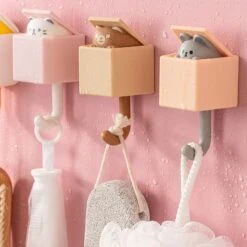 Kawaii Neko Cat Pop Up Sticky Wall Hanger