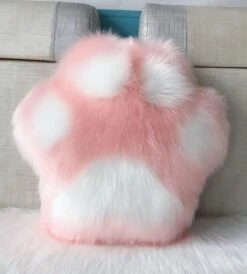 Kawaii Fluffy Cat Paw Seat Cushion – Special Edition