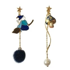 Kawaii Fairy Witch Pearl Earrings – Limited Edition 11 Kawaii Fairy Witch Pearl Earrings – Limited Edition -Kawaiitherapy Shop 52163 5fu0an