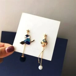 Kawaii Fairy Witch Pearl Earrings – Limited Edition