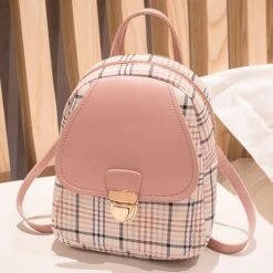 Kawaii Korea Style Mini Plaid Shoulder Bag