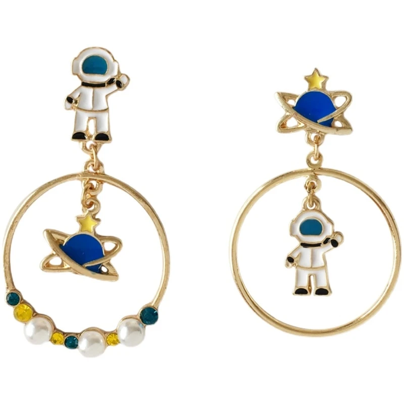 Kawaii Planet Astronaut Earrings – Limited Edition 4 Kawaii Planet Astronaut Earrings – Limited Edition - Image 4