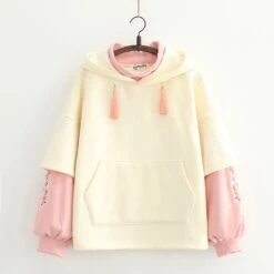 Kawaii Sakura Floral Cherry Blossom Hoodie – Limited Edition
