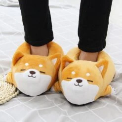 Kawaii Comfy Shiba Inu Slippers – Limited Edition