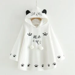 Kawaii Neko Cat Paws Harajuku Hoodie – Special Edition -Kawaiitherapy Shop 53317 cmhssu