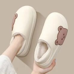 Kawaii Bear Comfy Pastel Shoes – Limited Edition