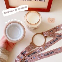 Kawaii Pastel Transparent Animal Style Bottle -Kawaiitherapy Shop 53680 f9uv7u