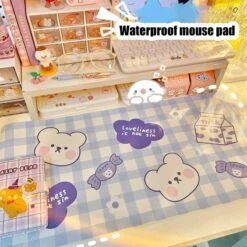 Kawaii Therapy Plaid Table Mouse Pad – Special Edition -Kawaiitherapy Shop 53923 wtonaa