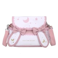 Kawaii Japanese Style Bunny Moon Shoulder Bag
