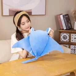 Kawaii Therapy Sea Friends Manta Plush XL -Kawaiitherapy Shop 54663 sedtjr