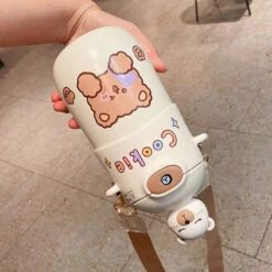 Kawaii Bear Sticker Thermal Flask (500ml) – Limited Edition -Kawaiitherapy Shop 54840 cy5p6g