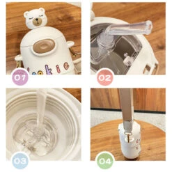 Kawaii Bear Sticker Thermal Flask (500ml) – Limited Edition -Kawaiitherapy Shop 54840 ycouwi