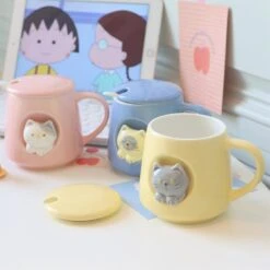Kawaii Pastel Cat Ceramic Cup – Limited Edition 10 Kawaii Pastel Cat Ceramic Cup – Limited Edition -Kawaiitherapy Shop 55079 6kdr7u