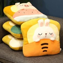 Kawaii Therapy Bedtime Series Animal Bread Plush -Kawaiitherapy Shop 55426 urackz