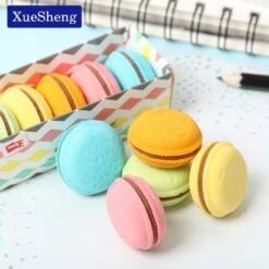 Kawaii Macaron Rubber Erasers -Kawaiitherapy Shop 556 61f2dd