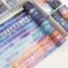 Kawaii Galaxy Stars Washi Tape Set (12pcs)
