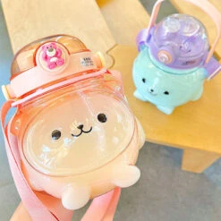 Kawaii Jumbo Cute Bear Bottle (1000ml) – Limited Edition -Kawaiitherapy Shop 56447 nzvjss