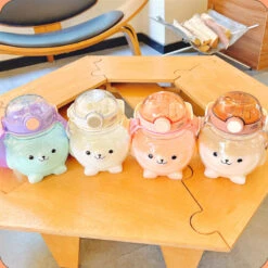 Kawaii Jumbo Cute Bear Bottle (1000ml) – Limited Edition -Kawaiitherapy Shop 56447 ub75vx