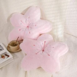 Kawaii Cherry Blossom Sakura Pillow -Kawaiitherapy Shop 56501 x9qj7j