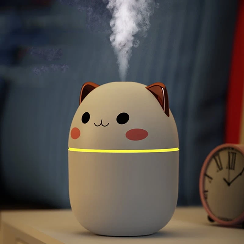 Kawaii Cat Lamp USB Air Humidifier – Limited Edition 1 Kawaii Cat Lamp USB Air Humidifier – Limited Edition