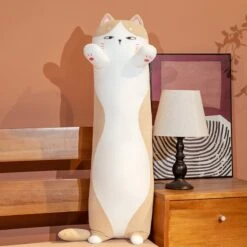 Kawaii Chubby Long Cat Pillow (80cm) – Special Edition -Kawaiitherapy Shop 56618 8ytyw6