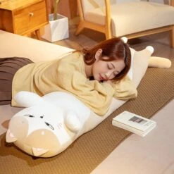 Kawaii Chubby Long Cat Pillow (80cm) – Special Edition -Kawaiitherapy Shop 56618 aitv1g