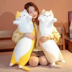 Kawaii Chubby Long Cat Pillow (80cm) – Special Edition -Kawaiitherapy Shop 56618 ttgkhq