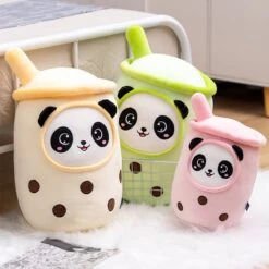Kawaii Panda Boba Tea Plush XL (50cm)