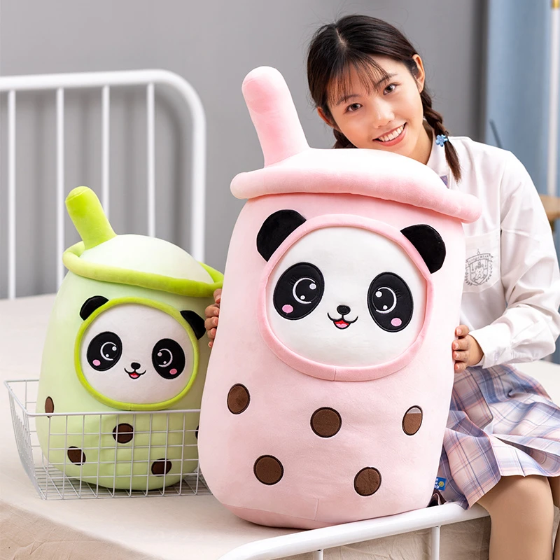 Kawaii Panda Boba Tea Plush XL (50cm) 6 Kawaii Panda Boba Tea Plush XL (50cm) - Image 6
