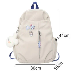 Kawaii Nylon Harajuku Pastel Backpack – Limited Edition -Kawaiitherapy Shop 56888 lggblw