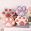 Kawaii Therapy Cat Paw Cushion Pillow