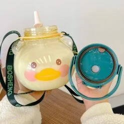 Kawaii Jumbo Bear Piglet Bottle (1000ml) – Limited Edition -Kawaiitherapy Shop 57185 jdcgom