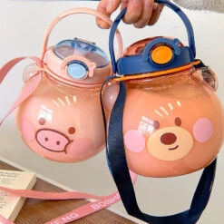 Kawaii Jumbo Bear Piglet Bottle (1000ml) – Limited Edition -Kawaiitherapy Shop 57185 p6hrny