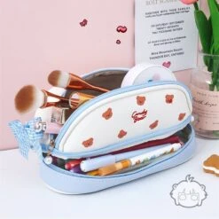 Kawaii Strawberry Korea Style Pencil Case – Limited Edition -Kawaiitherapy Shop 57480 mjwc7y