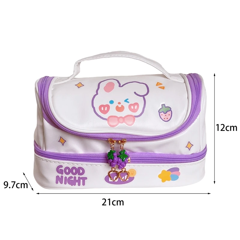 Kawaii Large Capacity Bunny Pastel Pencil Case 6 Kawaii Large Capacity Bunny Pastel Pencil Case - Image 6