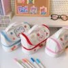 Kawaii Large Capacity Bunny Pastel Pencil Case