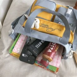 Kawaii Harajuku Multipocket Canvas Sling Bag 13 Kawaii Harajuku Multipocket Canvas Sling Bag -Kawaiitherapy Shop 57563 ovuml1