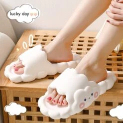 Premium Cloud Slides – Super Soft, Comfy Cloud Slippers