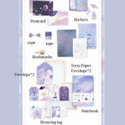 Kawaii Sakura Notebook Sticker Gift Set – Limited Edition -Kawaiitherapy Shop 57778 agr27i