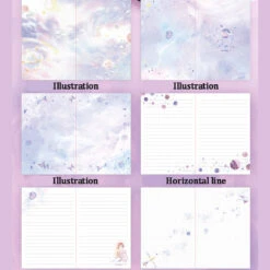 Kawaii Sakura Notebook Sticker Gift Set – Limited Edition -Kawaiitherapy Shop 57778 towu5s