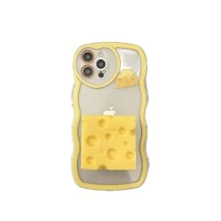 Kawaii Cheese 3D Pop Up Phone Case – Limited Edition -Kawaiitherapy Shop 57912 lqb206