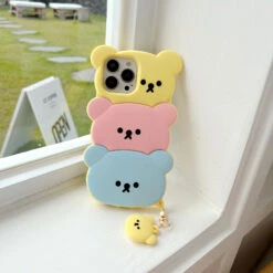 Kawaii 3D Candy Bear Phone Case – Limited Edition -Kawaiitherapy Shop 57933 ic92cm