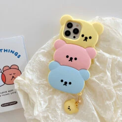 Kawaii 3D Candy Bear Phone Case – Limited Edition -Kawaiitherapy Shop 57933 itigzg