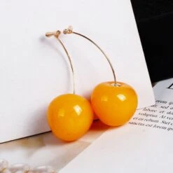 Kawaii Korea Style Summer Cherry Earrings