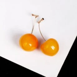 Kawaii Korea Style Summer Cherry Earrings -Kawaiitherapy Shop 58026 liocsy