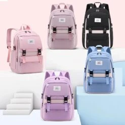 Kawaii Large Capacity Korea Style Shoulder Backpack -Kawaiitherapy Shop 58351 rkjhfd