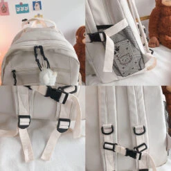 Kawaii Korea Style Large Capacity College Backpack -Kawaiitherapy Shop 58939 jhimgm