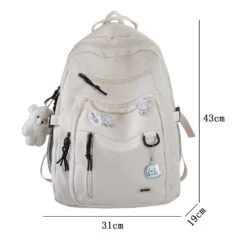 Kawaii Korea Style Large Capacity College Backpack -Kawaiitherapy Shop 58939 kcpdsh