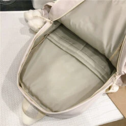 Kawaii College Large Capacity Korea Style Backpack -Kawaiitherapy Shop 59029 itw7dg